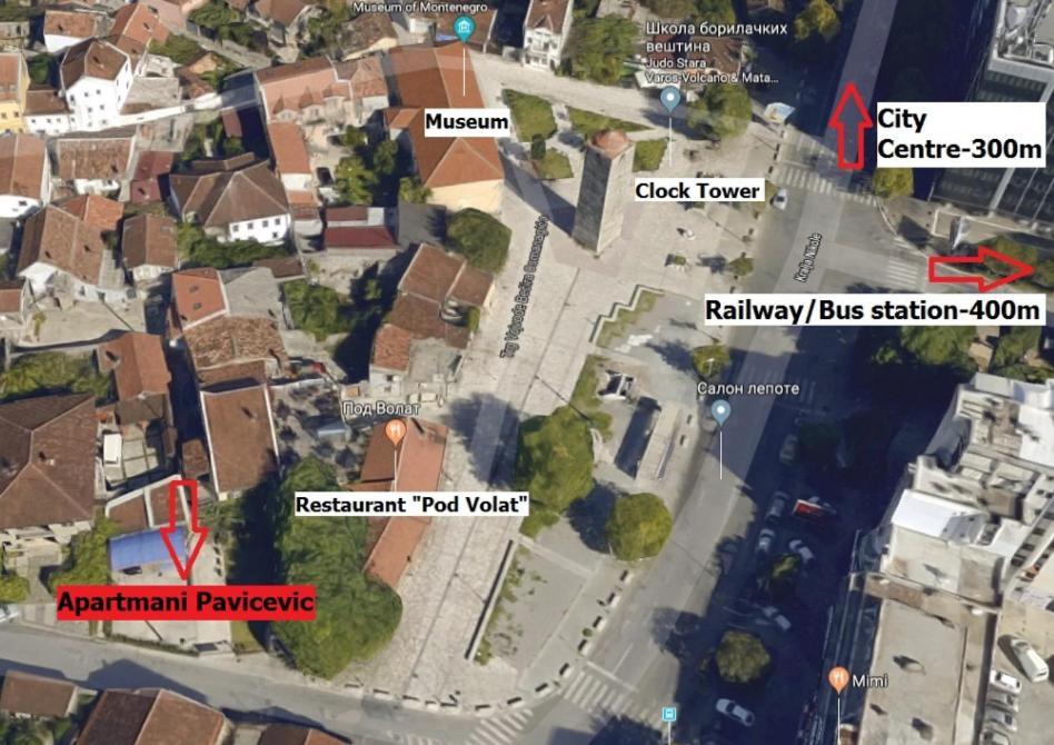 Apartmani Pavicevic Podgorica Bagian luar foto